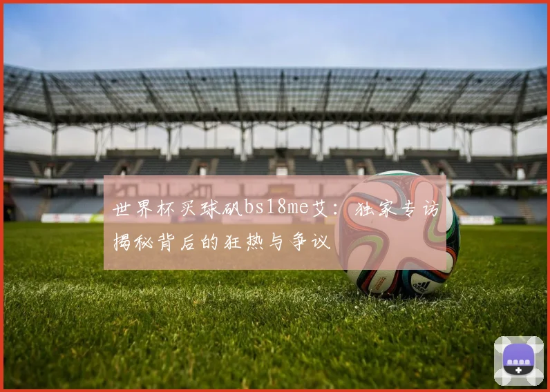 世界杯买球矾bs18me艾：独家专访揭秘背后的狂热与争议